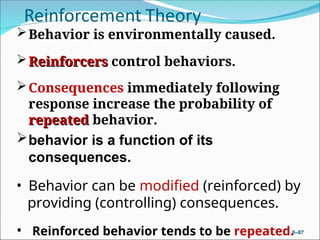 Control Individual Behavior Foundations of Individual Behavior (revised).ppt