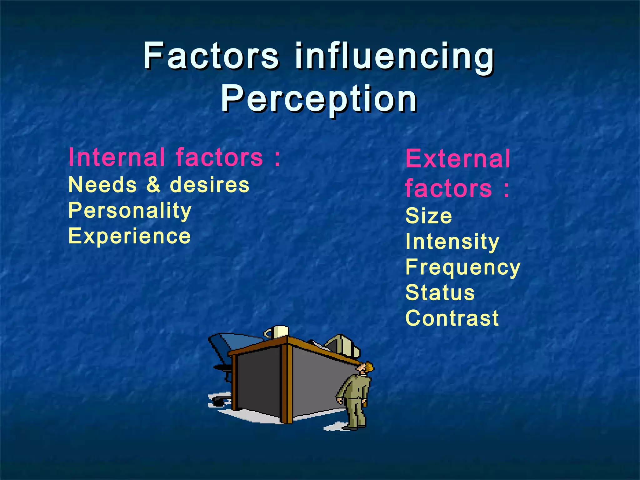 Foundations of individual behaviour | PPT