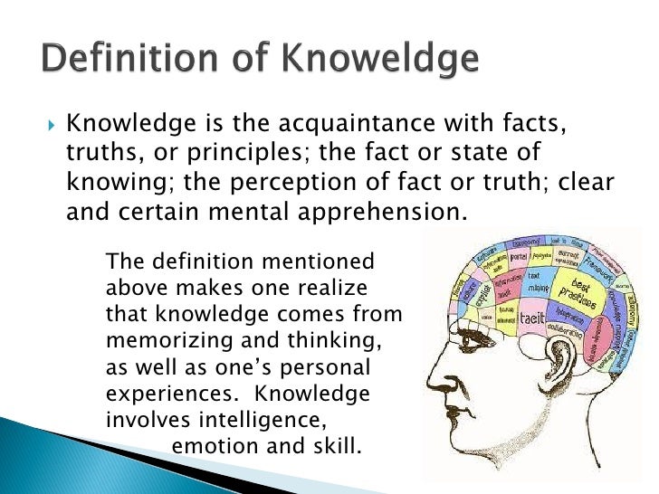 Foundations of knowledge ppt