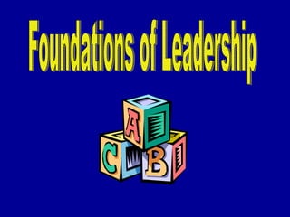   Foundations of Leadership 