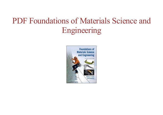 Foundations of materials science and engineering 4th edition pdf download