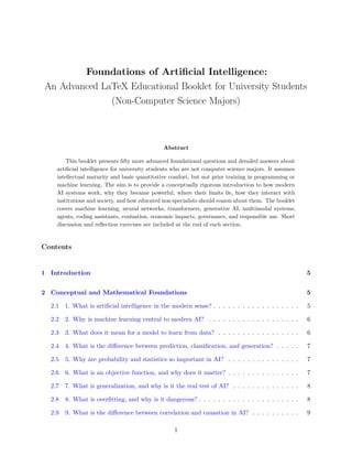 Midlevel Foundations of AI: A Rigorous Guide for Non-CS University ...