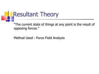 Resultant Theory ,[object Object],[object Object]
