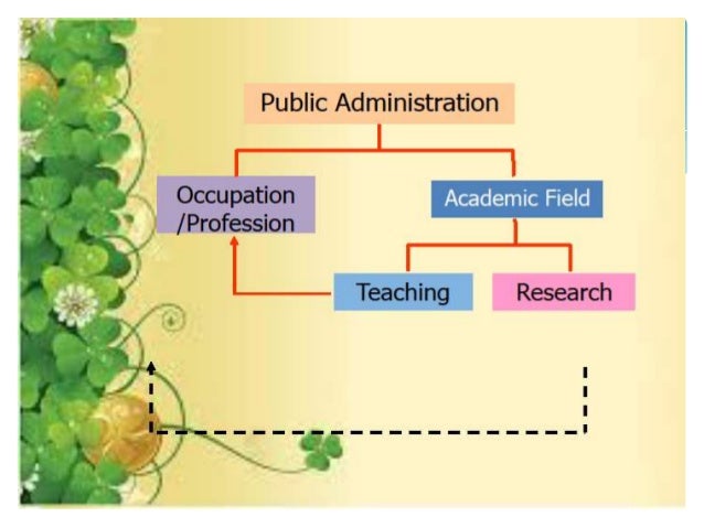 is public administration a science or profession