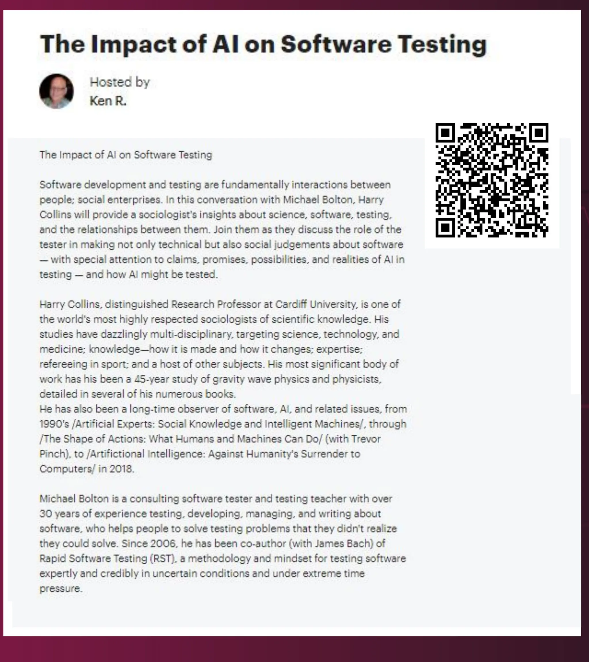 64 Build Software to Test Software exactpro.com
 