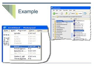 Example
 