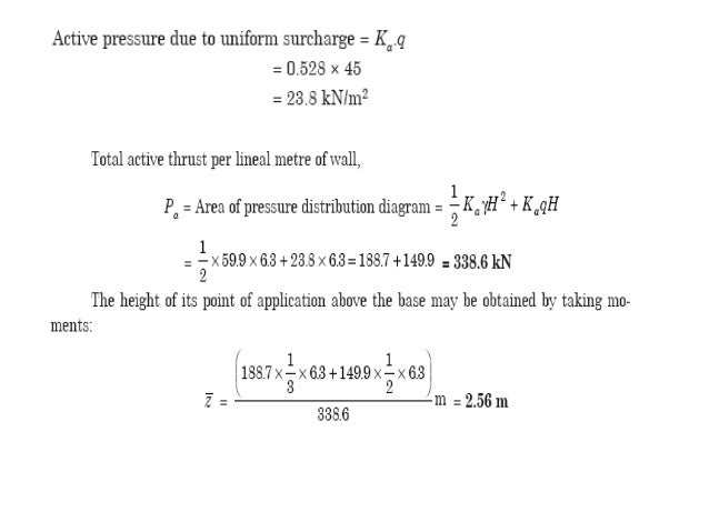 Lateral Earth Pressure Foundation Engineering