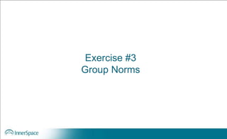 Exercise #3
Group Norms
 