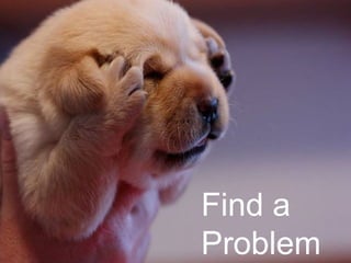 Find a
Problem
 