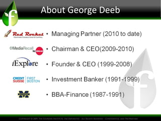 About George Deeb
 