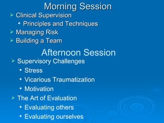 Morning Session ,[object Object],[object Object],[object Object],[object Object],Afternoon Session ,[object Object],[object Object],[object Object],[object Object],[object Object],[object Object],[object Object]