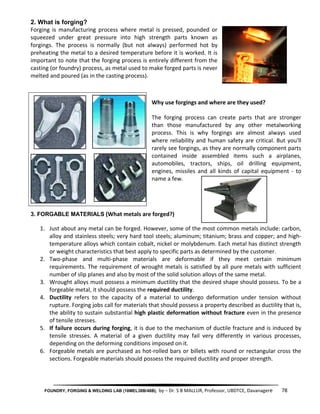 Forgeble Metal FOUNDRY FORGING AND WELDING LABORATORY 2022 PART A.pdf