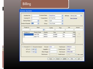 Foundry managent system 