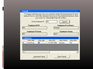 Foundry managent system 
