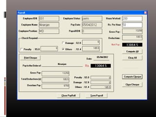 Foundry managent system 