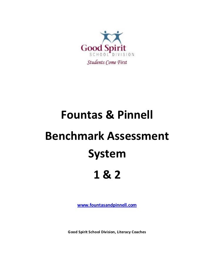 Fountas And Pinnell Chart