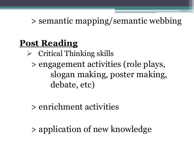 engagement techniques of critical thinking engagement techniques of critical thinking