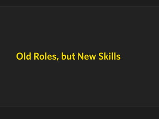 Four Roles For Digital Scholars