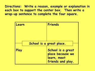 Four square-introduction dewey | PPT