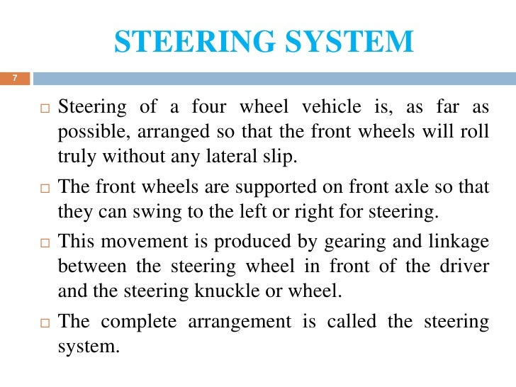Four Wheel Steering System