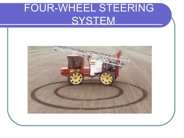 electro 4ws system hydraulic system steering wheel Four