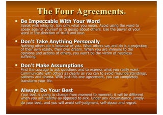 Four agreements