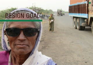 DESIGN GOAL
 