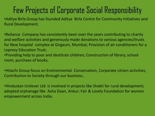 Specialist adopted projects