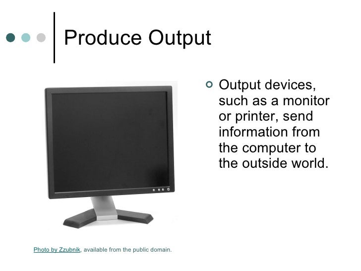 Four Functions Of A Computer