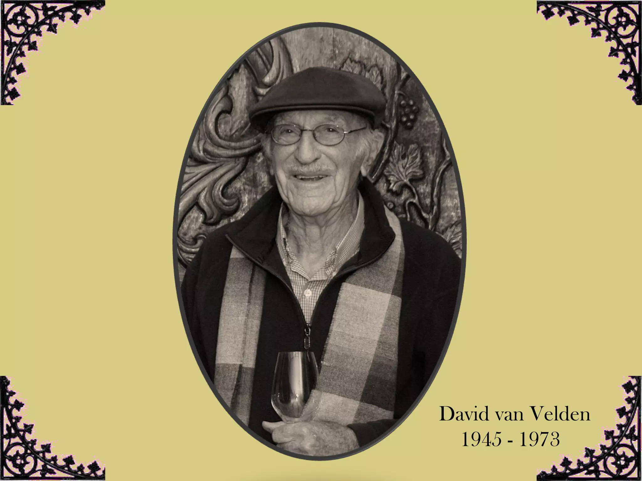 David van Velden 1945 - 1973 