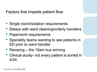 Ward Transfer Guidelines The Four-Hour Rule- Lesson's Learnt from the WA Experience | PPT