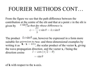 Frontier Methods Fourier Methods- WHICH IS FOR WAVES .... | PPTX