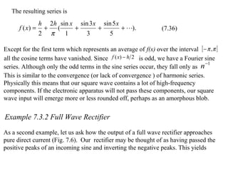 Series Inverting Series Fourier series | PPT