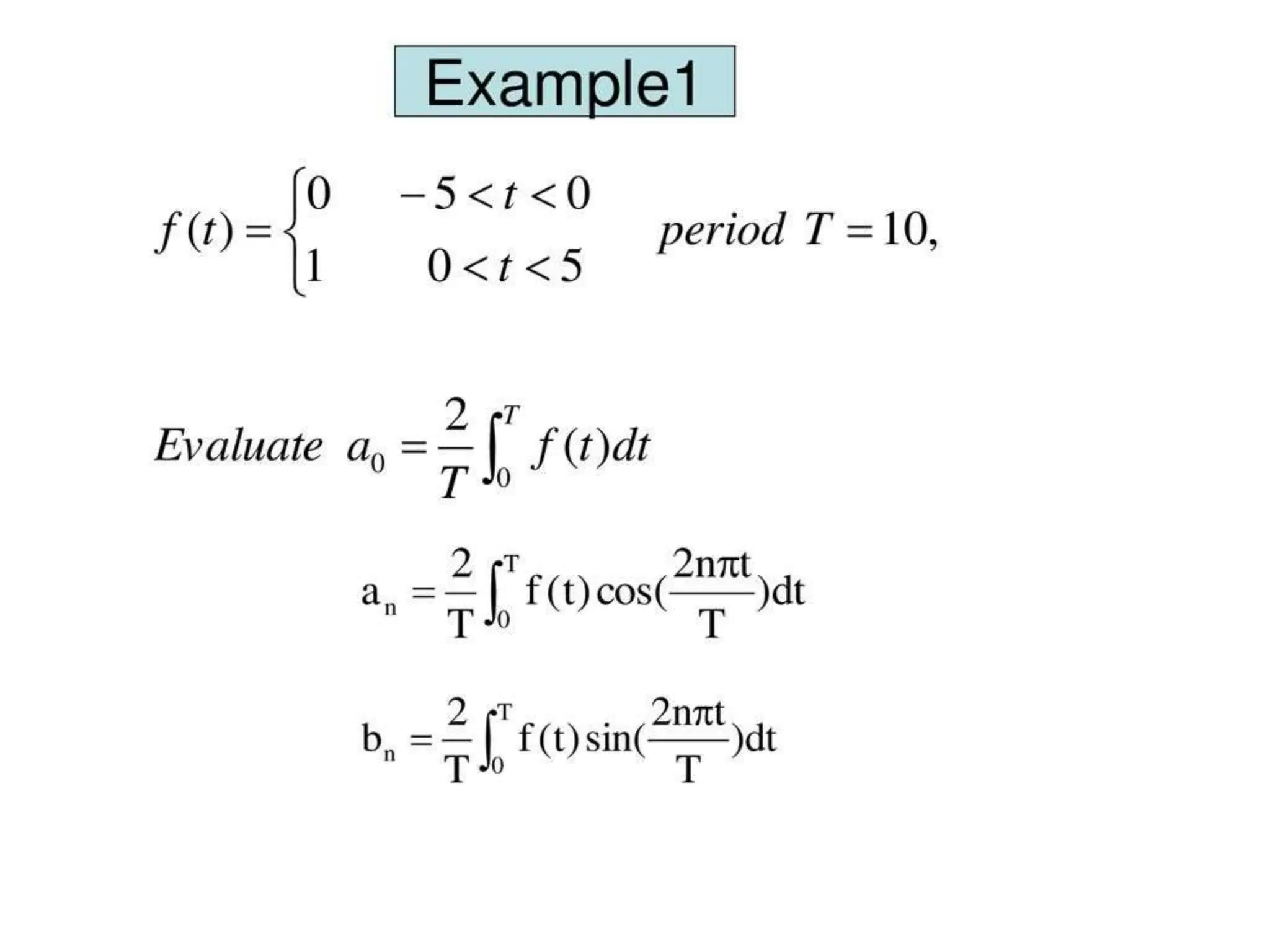 Fourier Series, its properties and applications in signal processing | PPT