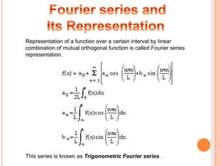 Fourier series and fourier integral | PPTX