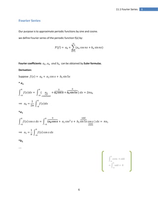 Fourier series and transforms | PDF