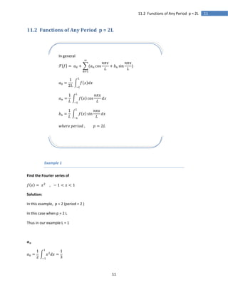 Fourier series and transforms | PDF
