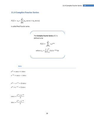 Fourier series and transforms | PDF