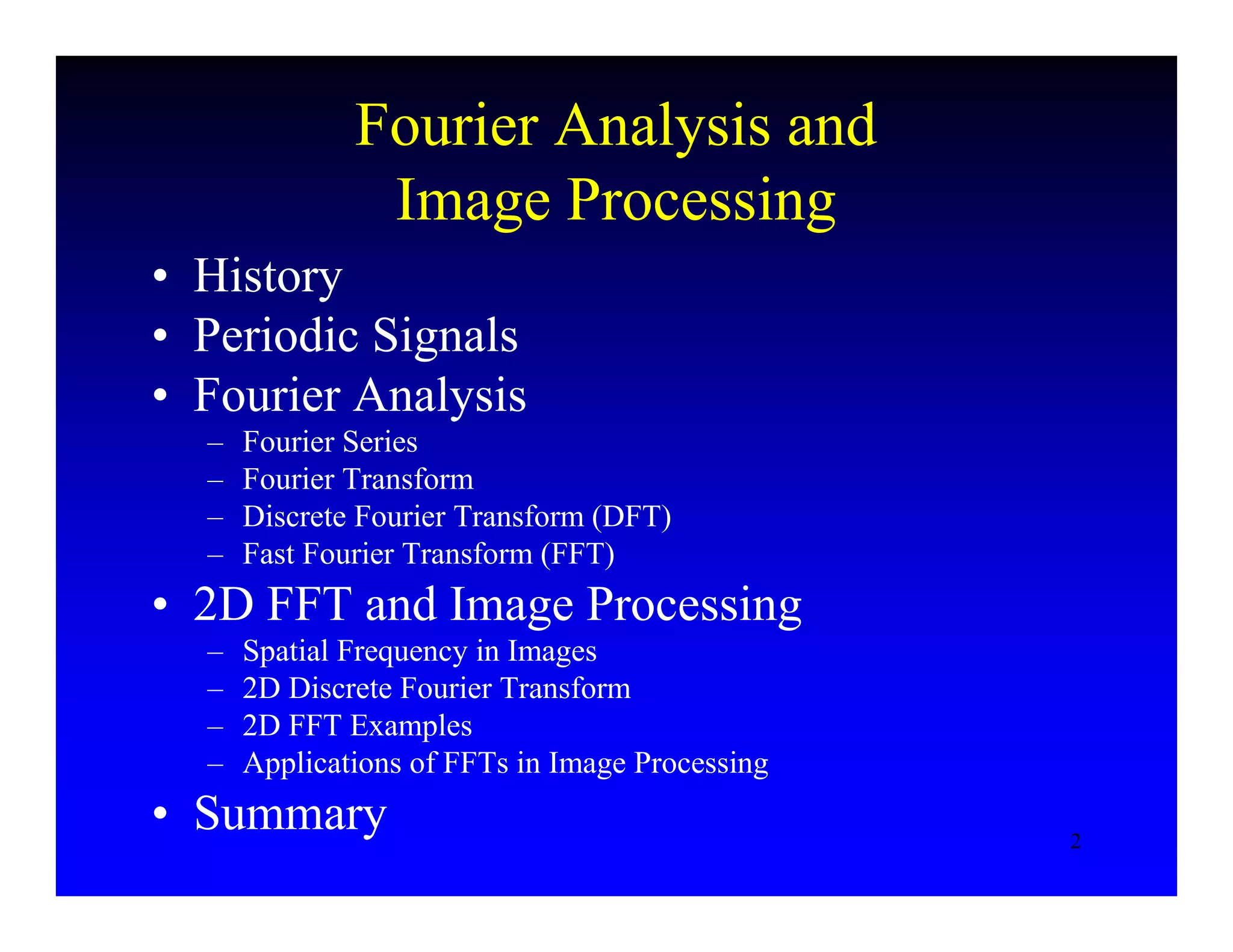 Fourier slide | PDF