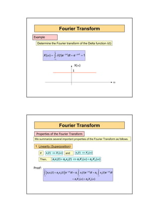Fourier transform | PDF
