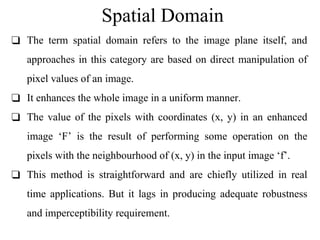 Image Enhancement I'm Spatial Domainpython Code Comprehensive Guide to Image Enhancement Using Fourier Transformation ...