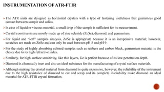 Fourier transform infrared spectroscopy (FTIR) Likhith K | PPTX