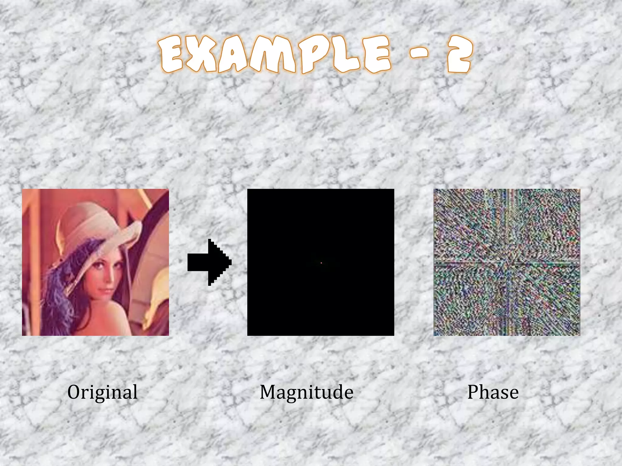 Plausibility




Original   Magnitude       Phase
 