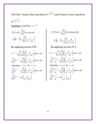 Fourier Transform and Its Applications | PDF
