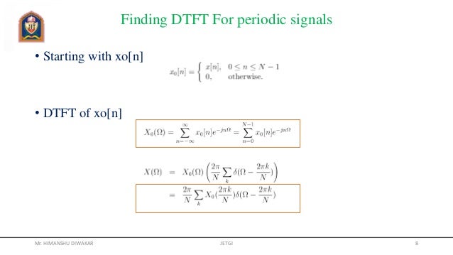 fourier transforms of discrete signals dsp 5 discrete time fourier transform table