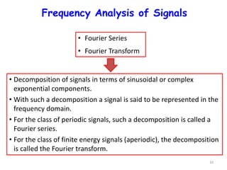 Fourier analysis of signals and systems | PPT