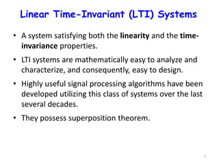 Fourier analysis of signals and systems | PPT