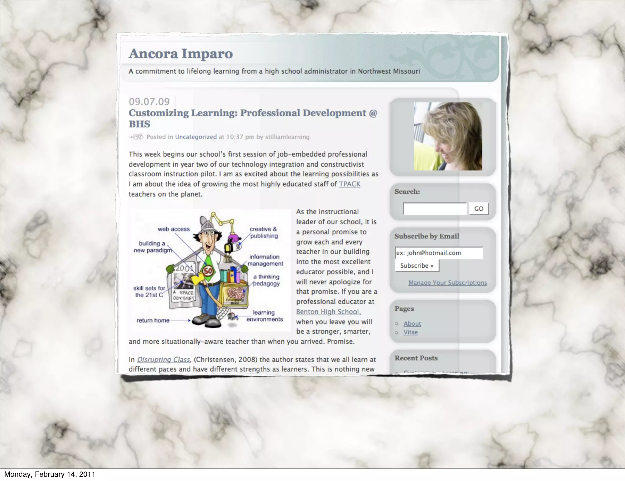 Monday, February 14, 2011
 