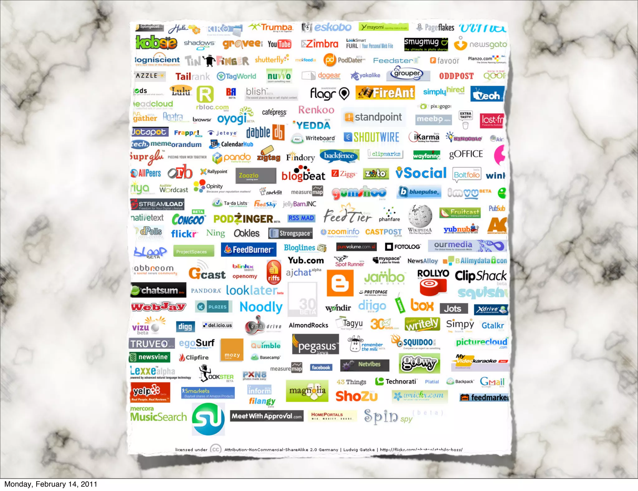 Monday, February 14, 2011
 