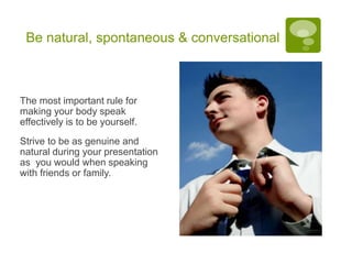 Four Powerful Body Language Tips For Your Next Presentation | PPT